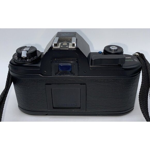 NIKON EM 35mm SLR Film Camera Series E 50mm 1:1.8 Lens Case Strap Untested - Picture 6 of 16